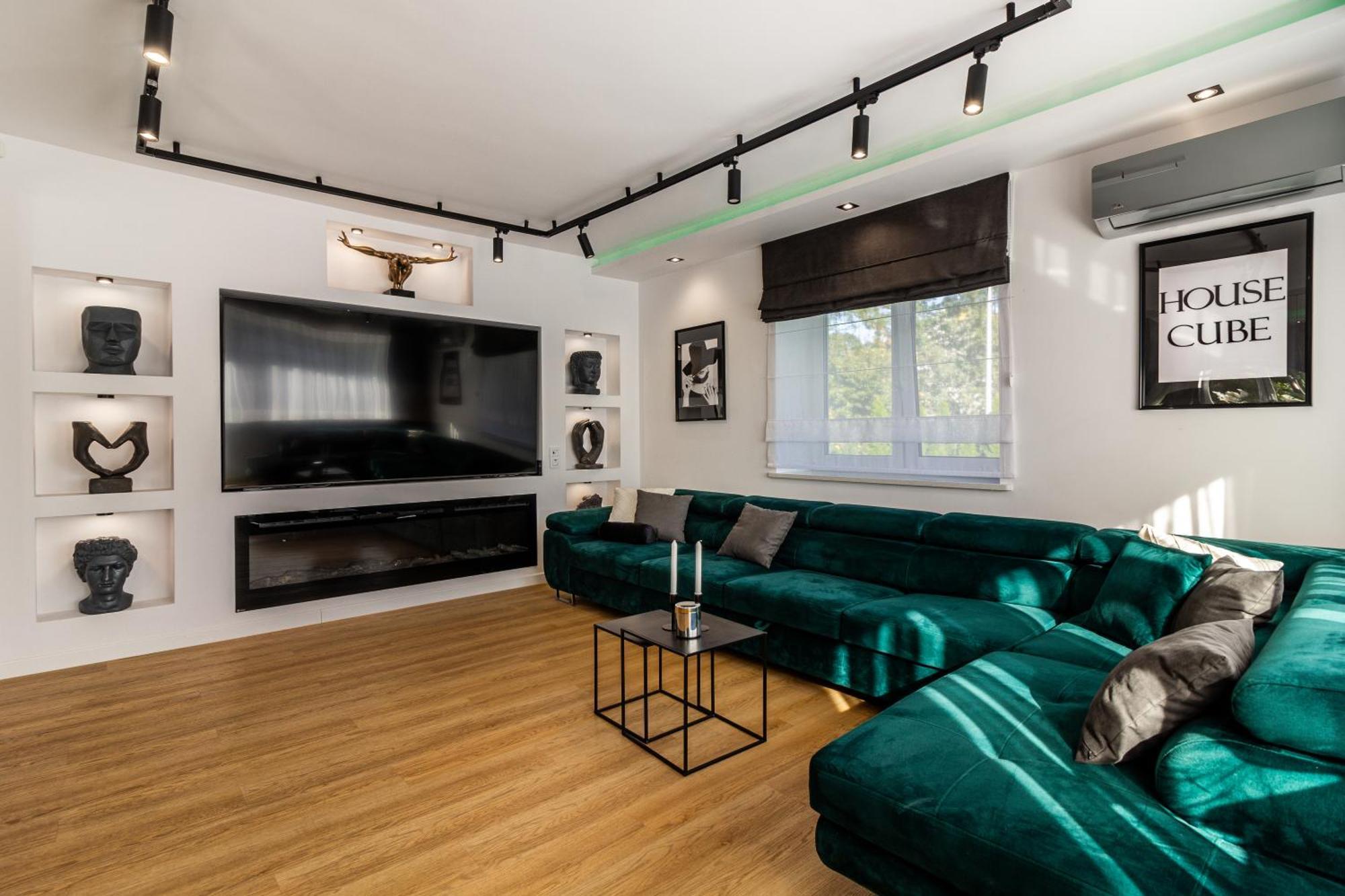 הוילה ורוצלב Housecube, Bar , Prywatne Kino, Bilard , Luxus מראה חיצוני תמונה